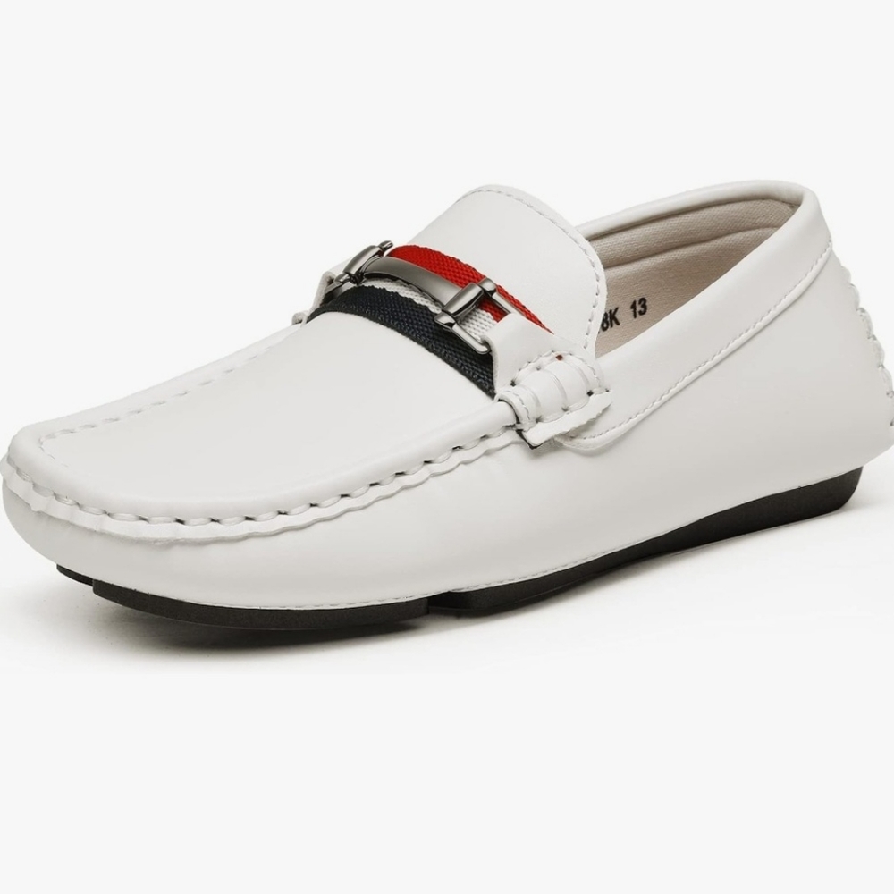Bruno Marc Boy's Loafer Slip-OnDress Shoes Size 3